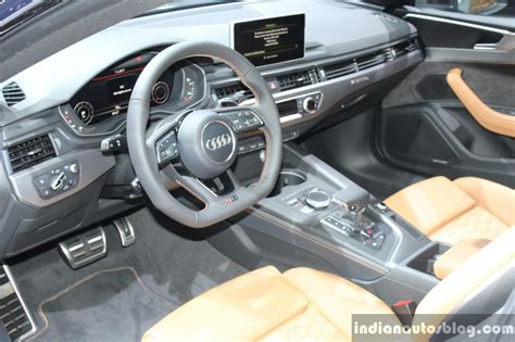 2017 Audi RS5 Coupe interior 2017 Geneva Motor Show Live