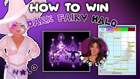 Halo Answers For Dark Fairy Halo 2023 | Royale High 🏰 - YouTube