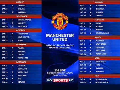 Fixtures Premier League | Decoration News