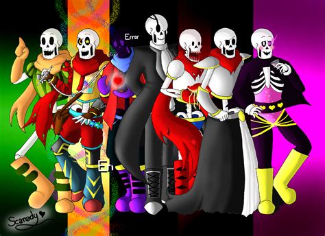 Undertale Alternate Universe Papyrus #2 by ScaredyBlue on DeviantArt