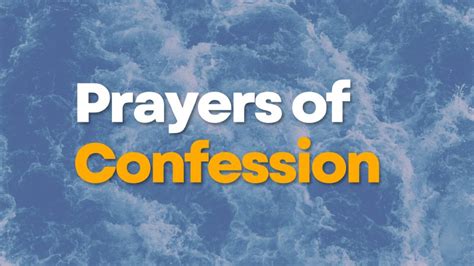 Prayers of Confession | St. Andrews-Covenant Presbyterian Church