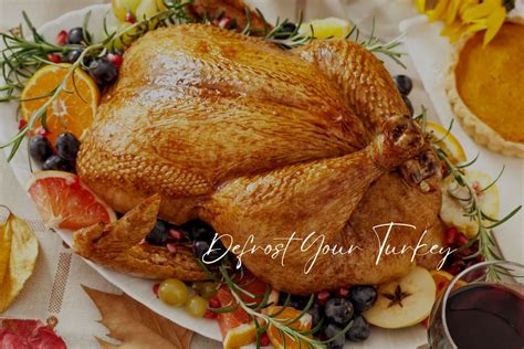 How and When to Defrost Your Turkey - Front Porch