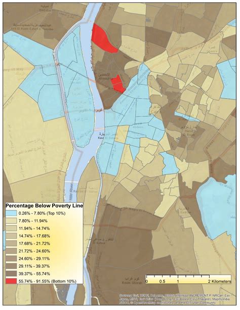 Visible Inequality in the Greater Cairo Region: Where the Rich and Poor Live Side-by-Side - Tadamun