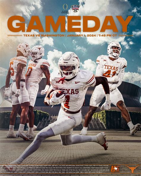 Game Day: No. 3 Texas Longhorns vs. No. 2 Washington Huskies - HornSports