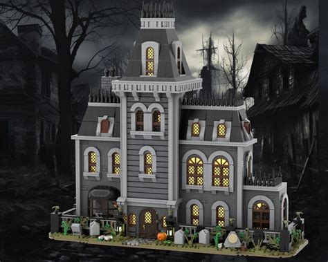 LEGO MOC Wednesday Addams Family Mansion by Bullbrick_store | Rebrickable - Build with LEGO