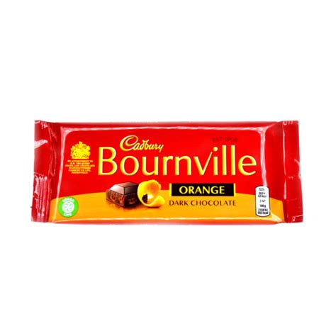 CADBURY BOURNVILLE ORANGE DARK CHOCOLATE | The British Store