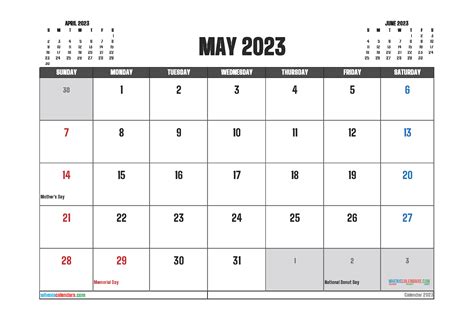 may 2023 calendar free printable calendar - may 2023 calendar free ...