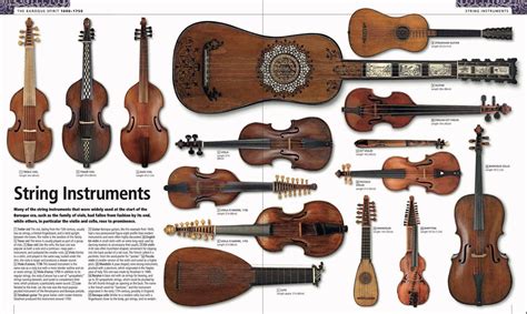 Baroque String Instruments