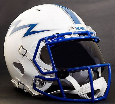 *CUSTOM* AIR FORCE FALCONS NCAA Riddell Speed AUTHENTIC Football Helmet ...