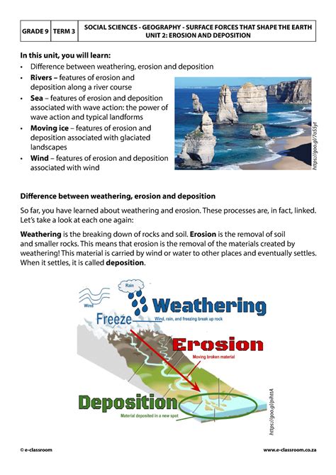 1548947407 grd9 t3 ss geo unit 2 erosion and deposition - In this unit, you will learn ...