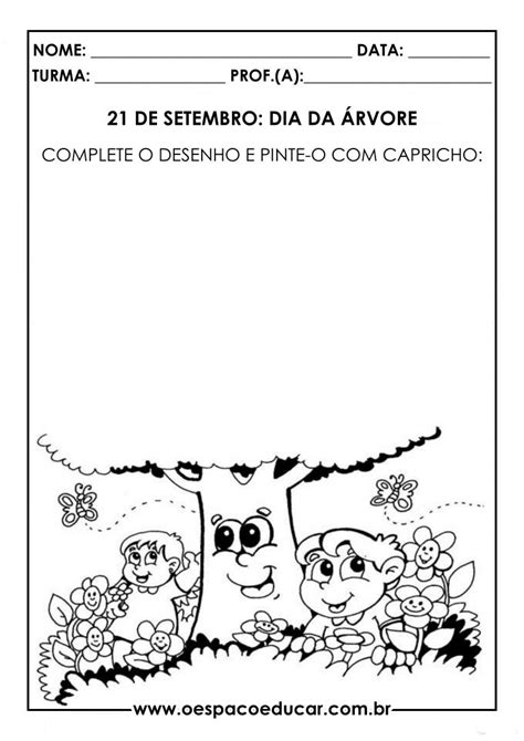 Educação Infantil: atividades para o Dia da Árvore (21/09) - Blog Espaço Educar