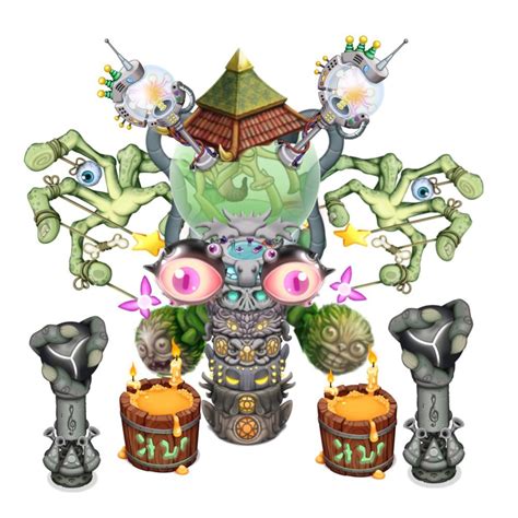 A monster I made with the new decorations of msm : r/MySingingMonsters