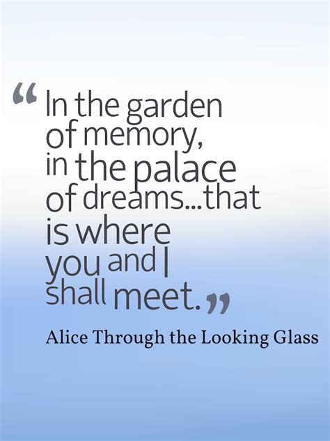 Alice Through the Looking Glass Quotes About Time