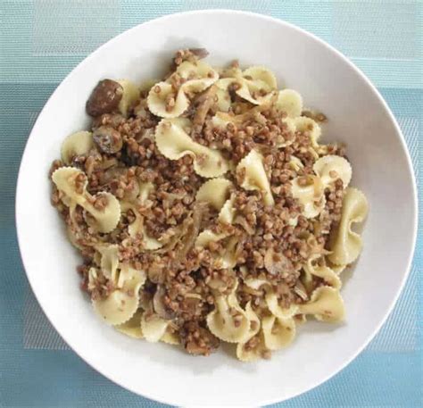 Kasha Varnishkes - Buckwheat and Bowties | Buckwheat recipes, Jewish ...