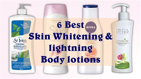 6 Best Skin Whitening & Brightening Body lotions in 2020 With Price - YouTube