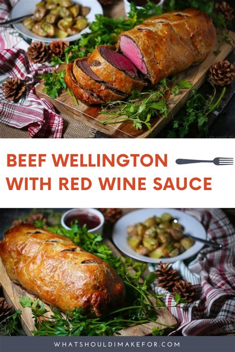 Beef Wellington with Red Wine Sauce | Receita | Receitas, Receitas com ...