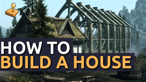 Skyrim Hearthfire DLC - How To Build a House and Find Building Materials - YouTube