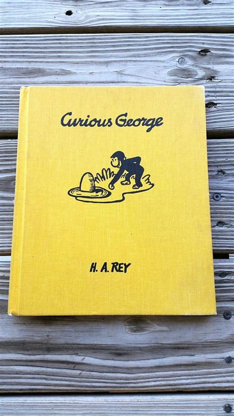 1969 Curious George Book by H.A. Rey Curious George Hardcover | Etsy | Vintage books, Curious ...