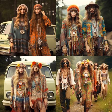 Hippie fashion Midjourney style | Andrei Kovalev's Midlibrary 2.0