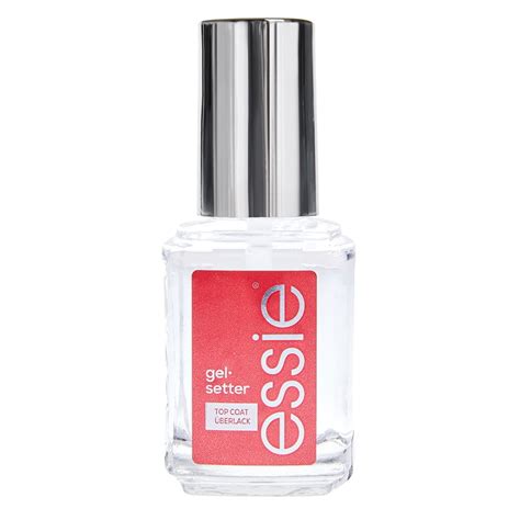 essie gel-setter top coat nail polish, gel-like shine, 0.46 fl. oz. - Walmart.com - Walmart.com