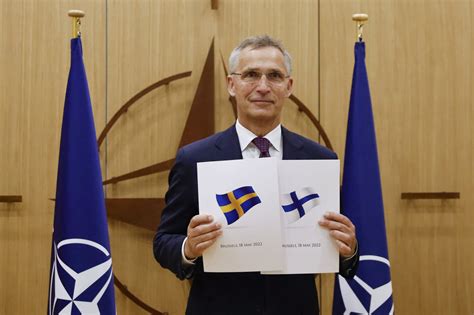 Sweden and Finland formally apply for NATO membership | Courthouse News ...