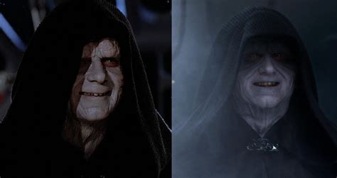 Ian McDiarmid as Emperor Palpatine in Return of the Jedi (1983) and ...