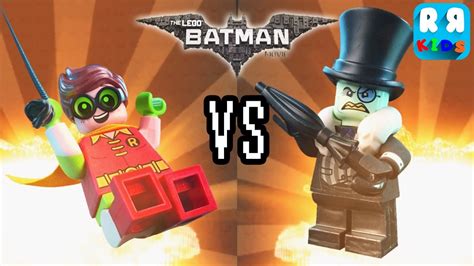 The LEGO Batman Movie Game - Robin VS The Penguin Part 6 - YouTube