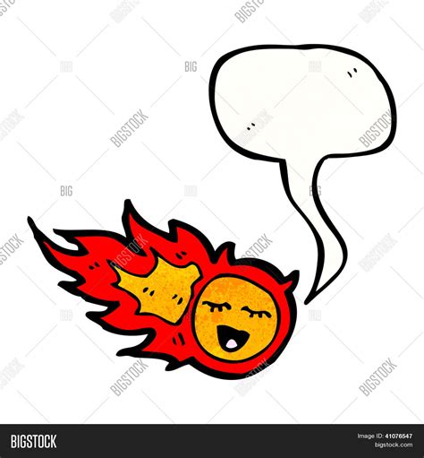 Cartoon Meteor Vector & Photo | Bigstock