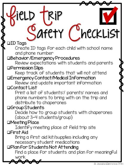 Mrs. Plemons' Kindergarten: Field Trip Planning Ideas & Checklists ...