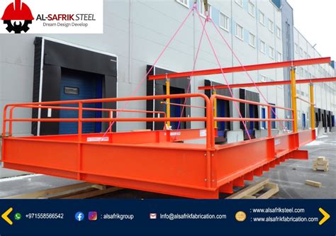 Crane Loading Platform - Steel Fabrication | Al Safrik Steel