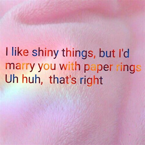 Taylor Swift Paper Rings Lyrics - tbko1