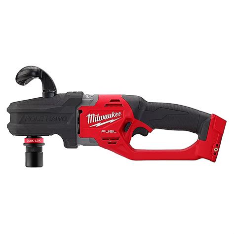 Milwaukee Tool M18 FUEL 18V Li-Ion Brushless Cordless 7/16 -inch Hole Hawg RA Drill Kit wi ...