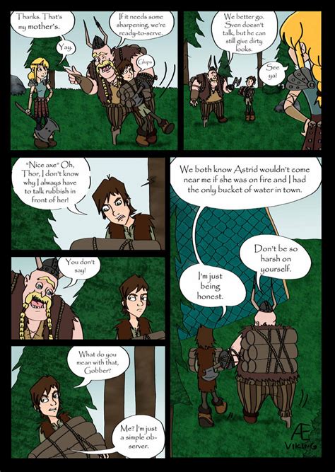 Hiccstrid comic page 2 by Aeviking on DeviantArt