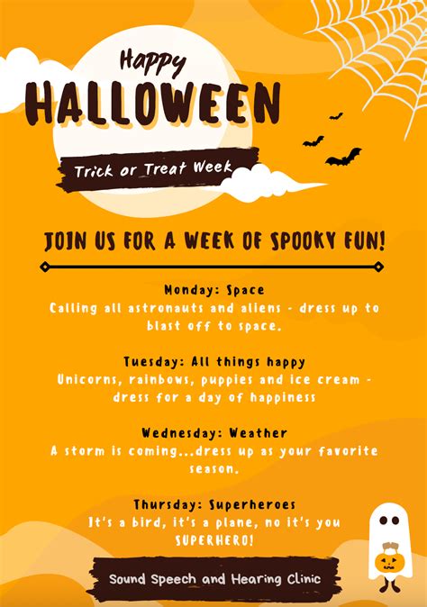 Halloween Week 2021 — Sound Speech and Hearing Clinic - San Francisco