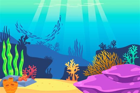 Page 2 | Ocean Cartoon Background Images - Free Download on Freepik