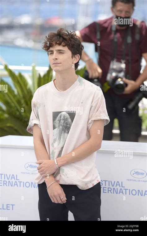 Timothée Chalamet attends the 74th Cannes Film Festival 2021 Stock Photo - Alamy