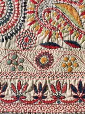 Le Blog d'Artéquité: Nakshi Kantha (embroidery art of Bangladesh)