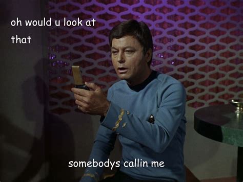 bones star trek spock Captions pg star trek tos bones gets an iphone ...