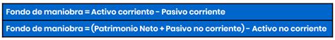 Qué es el fondo de maniobra y cómo se calcula - Asesorías