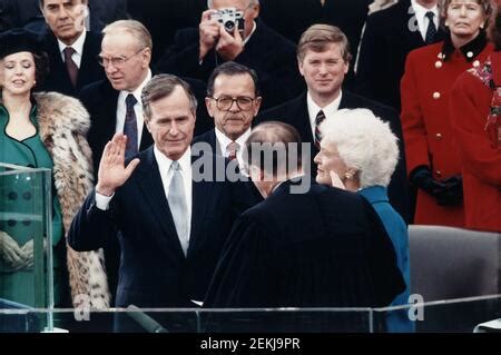 William Rehnquist oath Stock Photo - Alamy