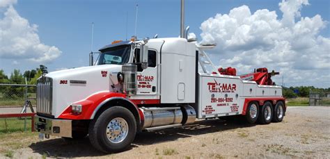 Heavy Duty Towing, Houston TX, Texmar specializes in Recovery