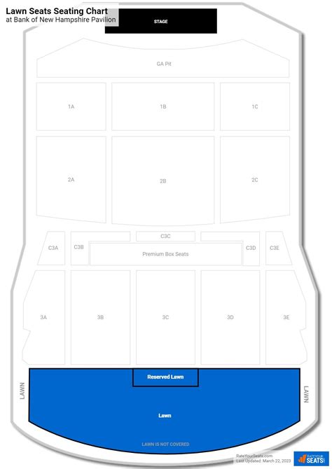 Bank Of America Pavilion Nh Seating Chart | Cabinets Matttroy