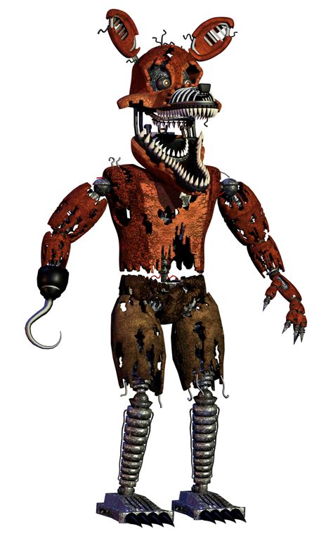 Nightmare Foxy V2 by a1234agamer on DeviantArt