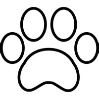 Paw PNG transparent image download, size: 512x512px