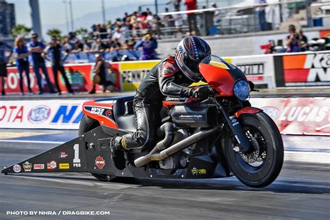 NHRA: Pro Stock Motorcycle at Las Vegas | Dragbike.com