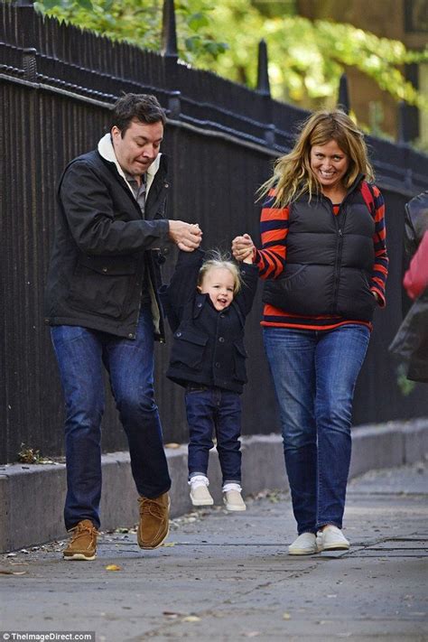 Jimmy Fallon and wife Nancy stroll with daughter Winnie | Jimmy fallon ...