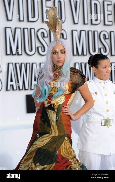 Lady Gaga attends the 2010 Video Music Awards at the Nokia Theatre in ...