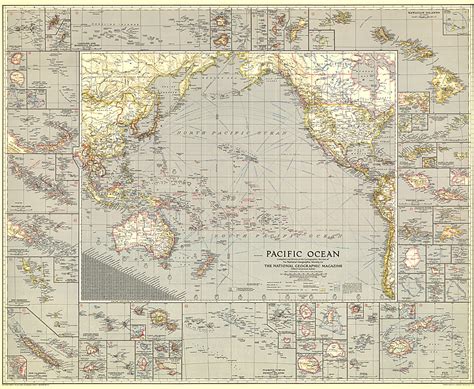 Pacific Ocean Map