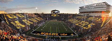 Kinnick Stadium, Iowa City, Iowa... home of Hawkeye football Iowa ...