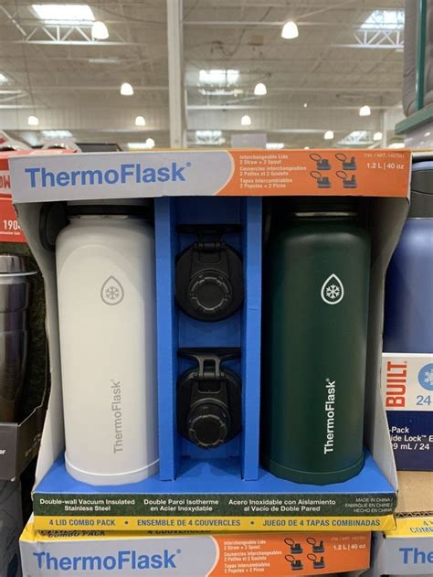 Costco Thermoflask, 40 oz Stainless Steel 2 Pack | Costco, Stainless steel water bottle, Costco ...